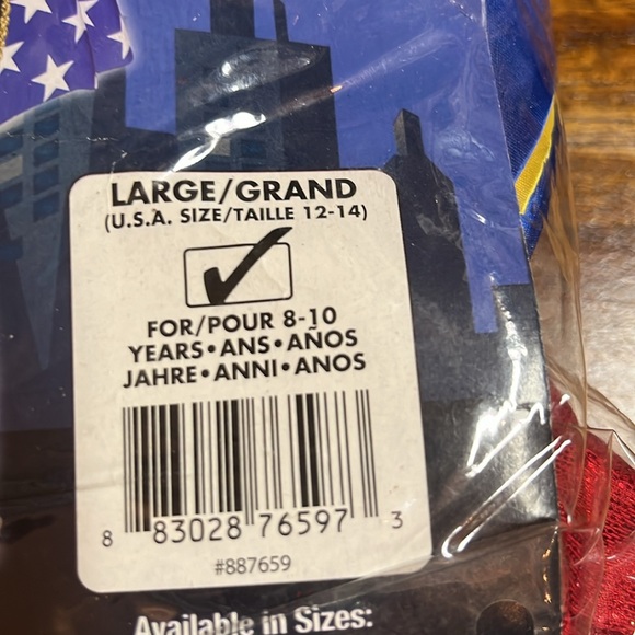 Wonder, woman costume size large - Picture 2 of 8